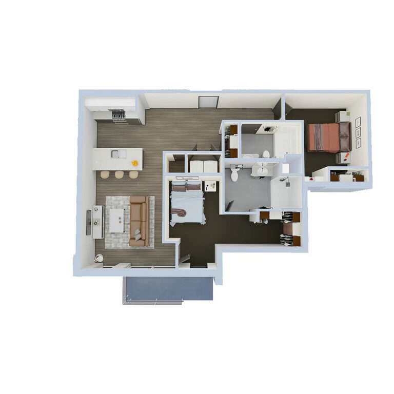 700 East Apartments - Unit B3-A