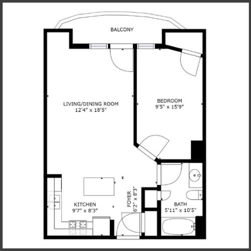 Palisade Apartments - Apt. 1108-1208